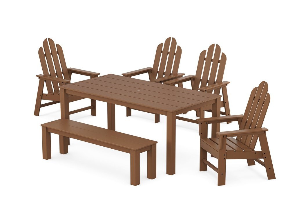 Long Island 6-Piece Parsons Dining Set with Bench Photo