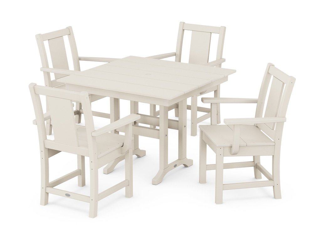 Prairie 5-Piece Farmhouse Dining Set Photo