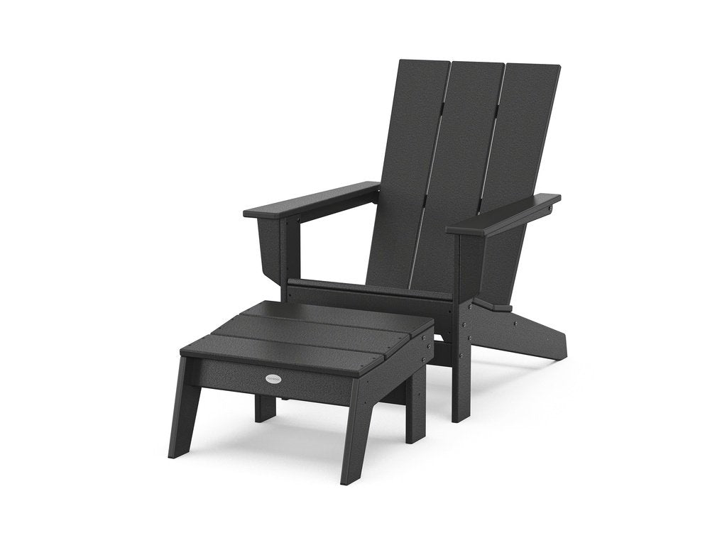 Modern Studio Adirondack Chair with Ottoman Photo