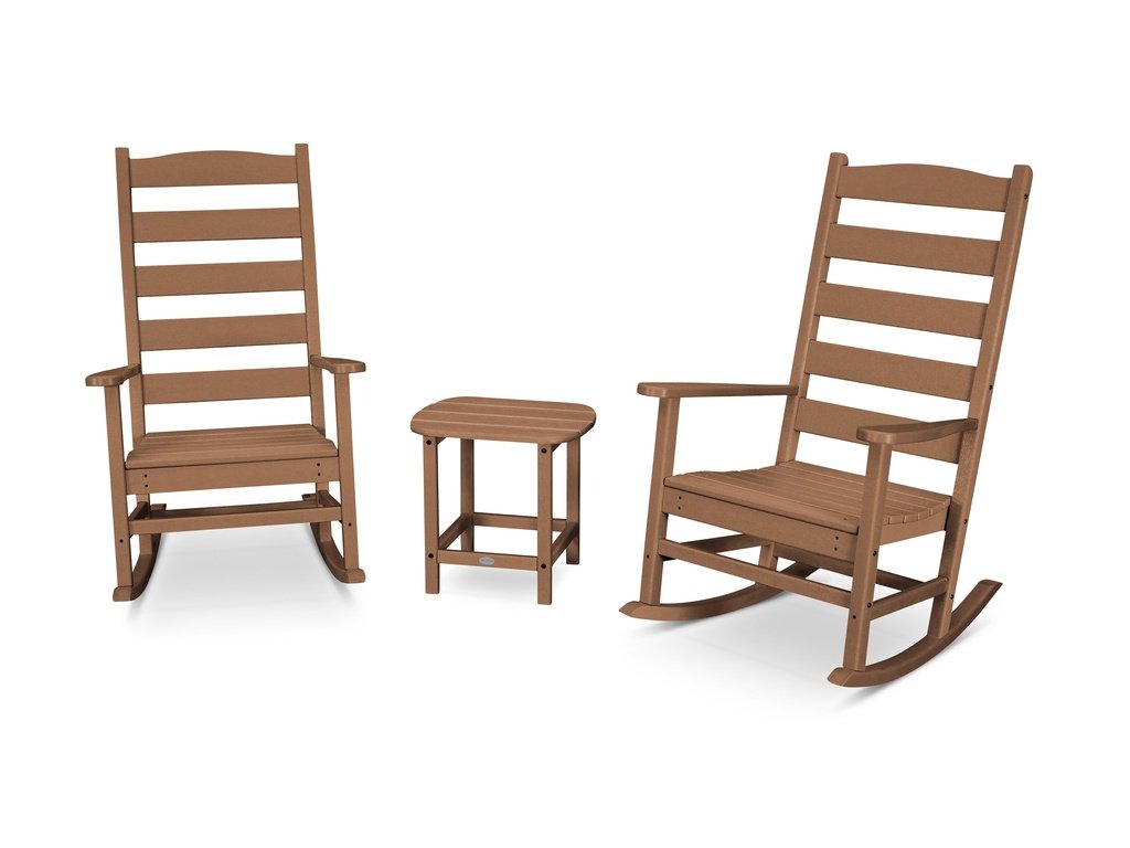 Shaker 3-Piece Porch Rocking Chair Set Photo