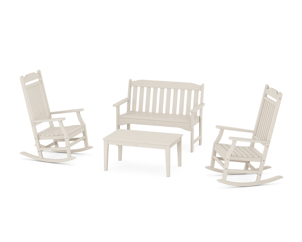 Country Living Rocking Chair 4-Piece Porch Set Photo