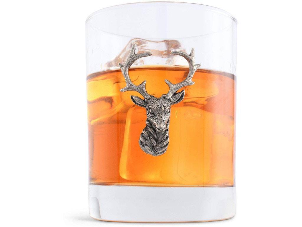 Elk Dbl Old Fashion Glass