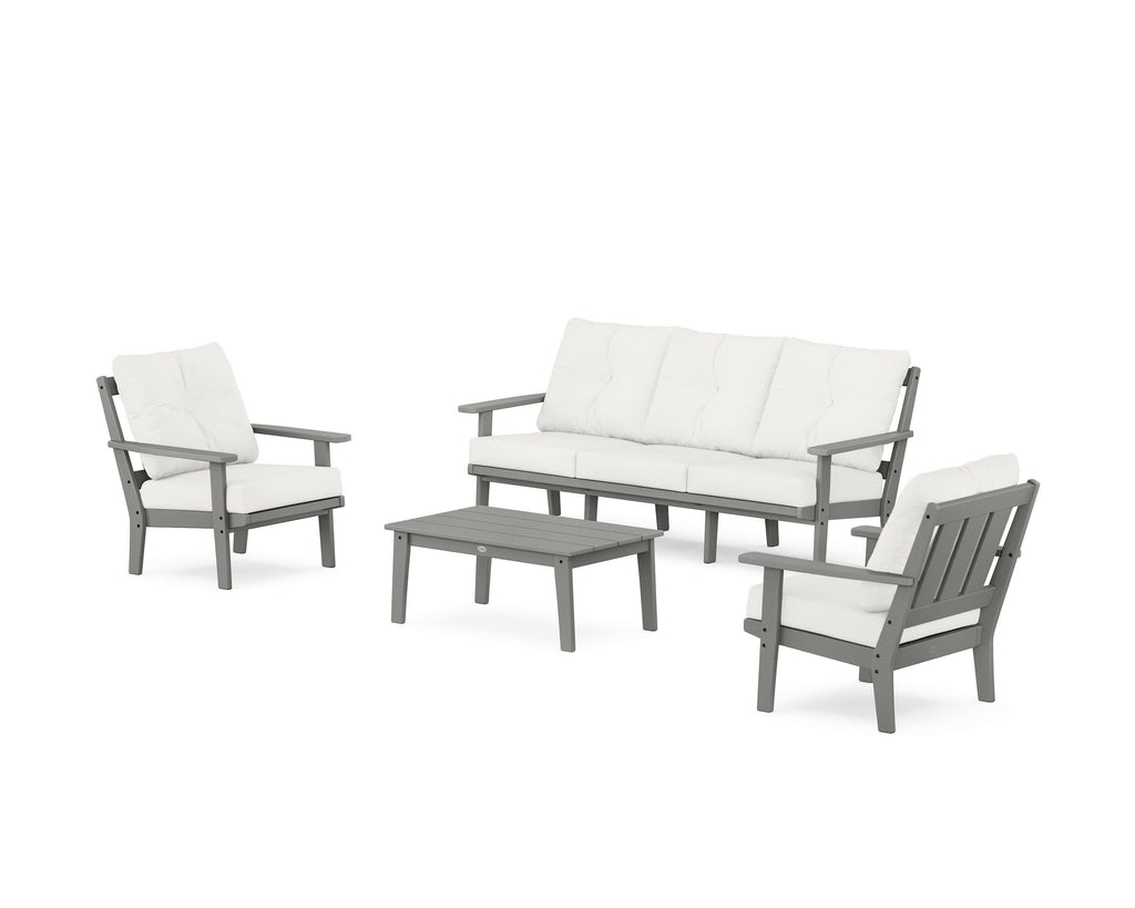 Oxford 4-Piece Deep Seating Set with Sofa Photo