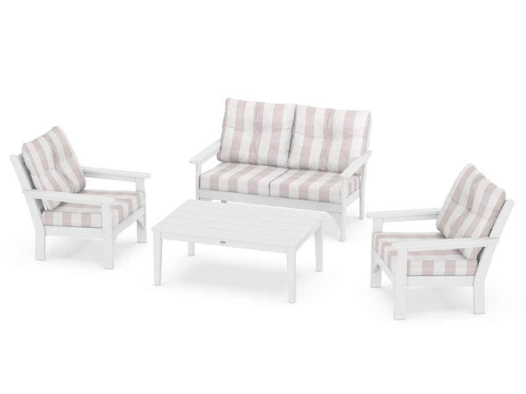 Vineyard 4-Piece Deep Seating Set - Retreat Home Furniture