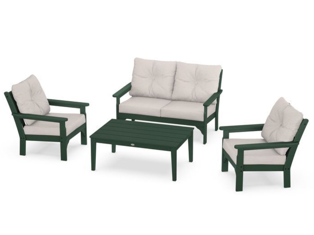 Vineyard 4-Piece Deep Seating Set - Retreat Home Furniture