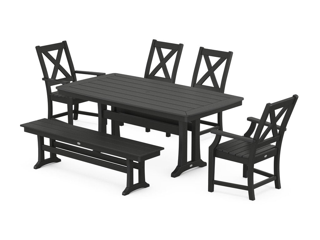 Braxton 6-Piece Dining Set with Trestle Legs Photo