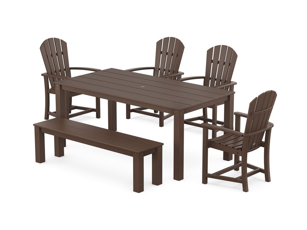 Palm Coast 6-Piece Parsons Dining Set with Bench Photo