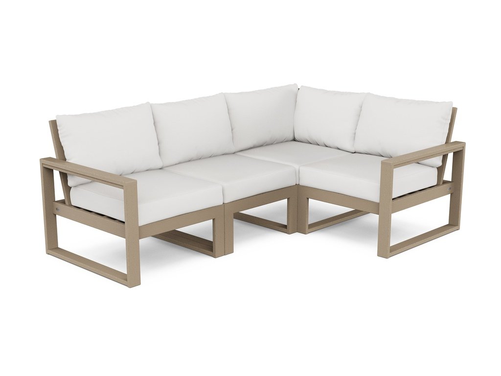 EDGE 4-Piece Modular Deep Seating Set Photo