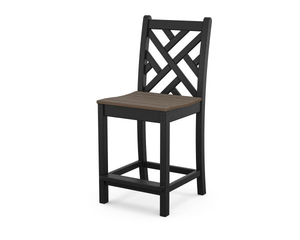 Chippendale Counter Side Chair | Natural Finish - Retreat Home Furniture