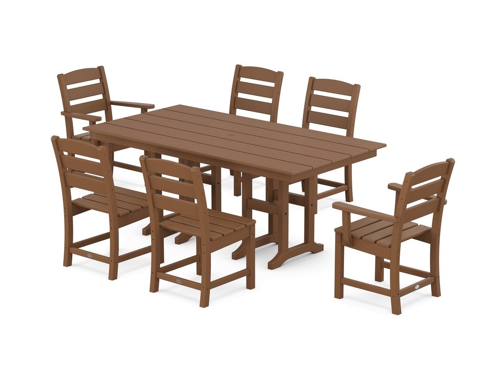 Lakeside 7-Piece Farmhouse Dining Set Photo