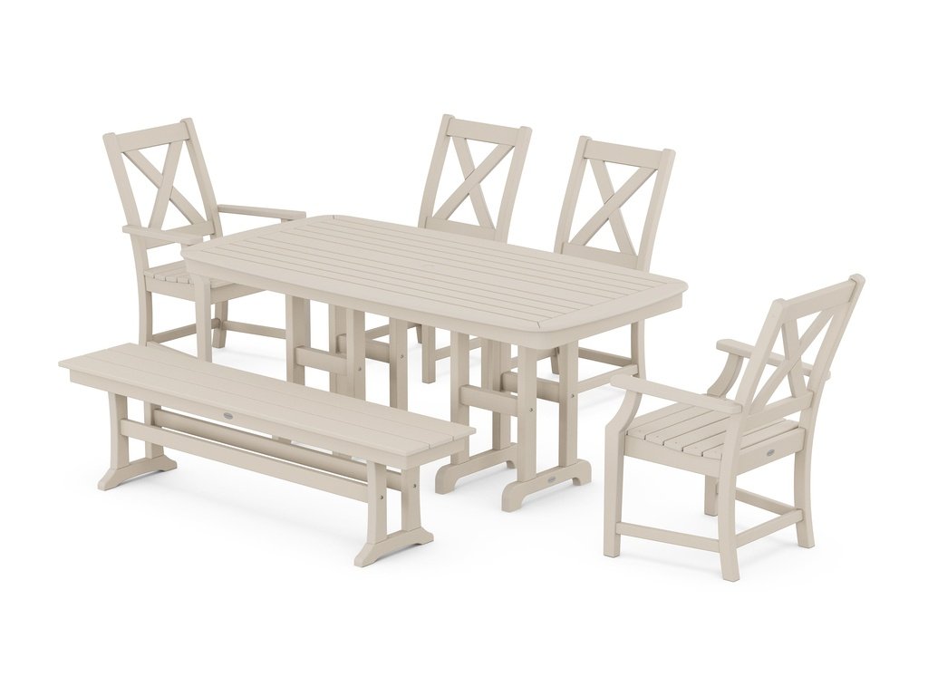 Braxton 6-Piece Dining Set with Bench Photo