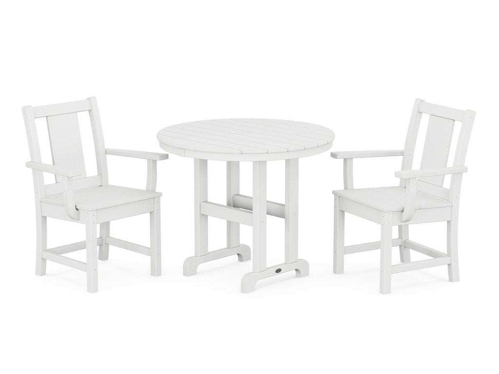 Prairie 3-Piece Farmhouse Dining Set Photo