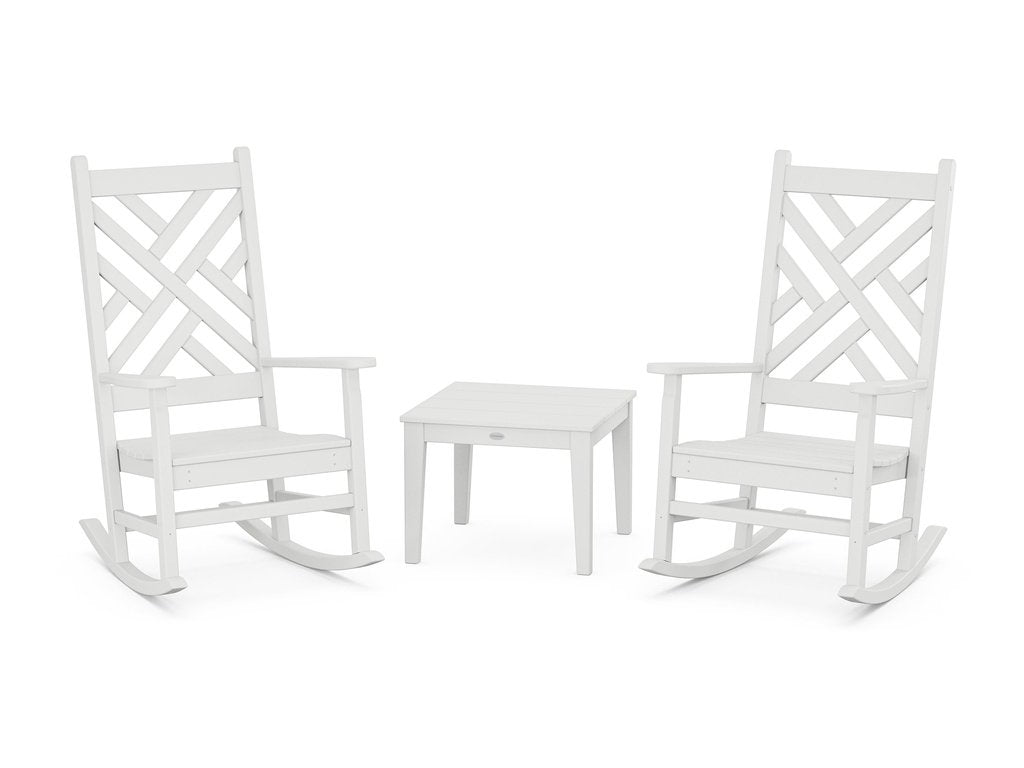 Chippendale 3-Piece Rocking Chair Set Photo