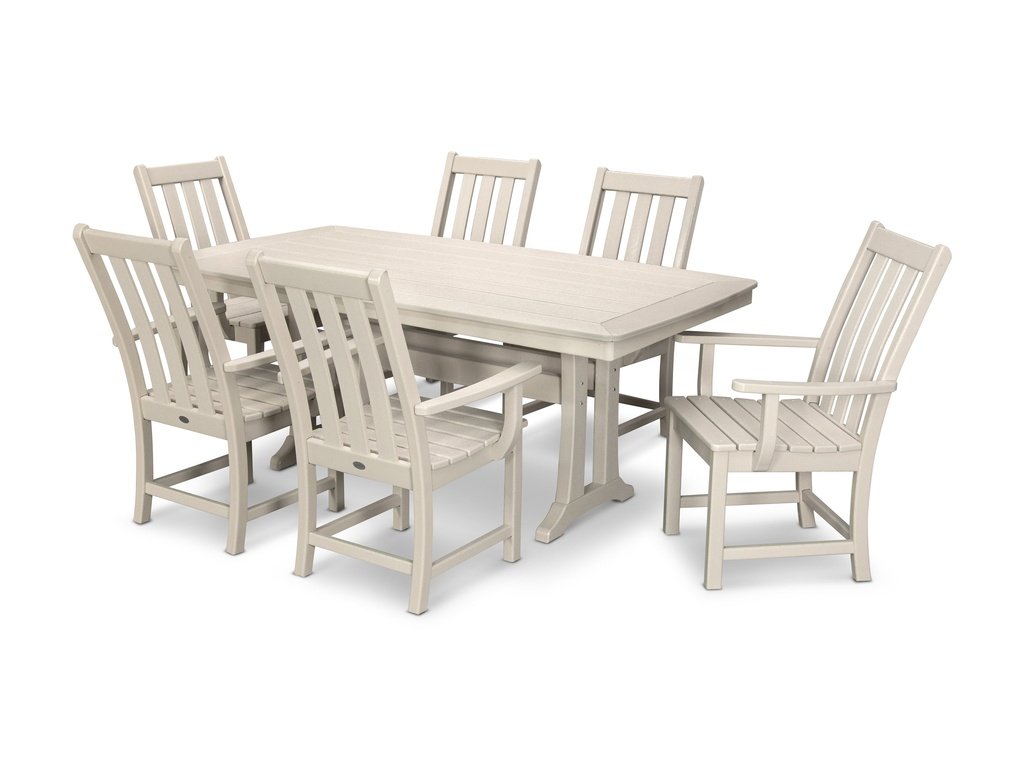 Vineyard 7-Piece Arm Chair Dining Set Photo