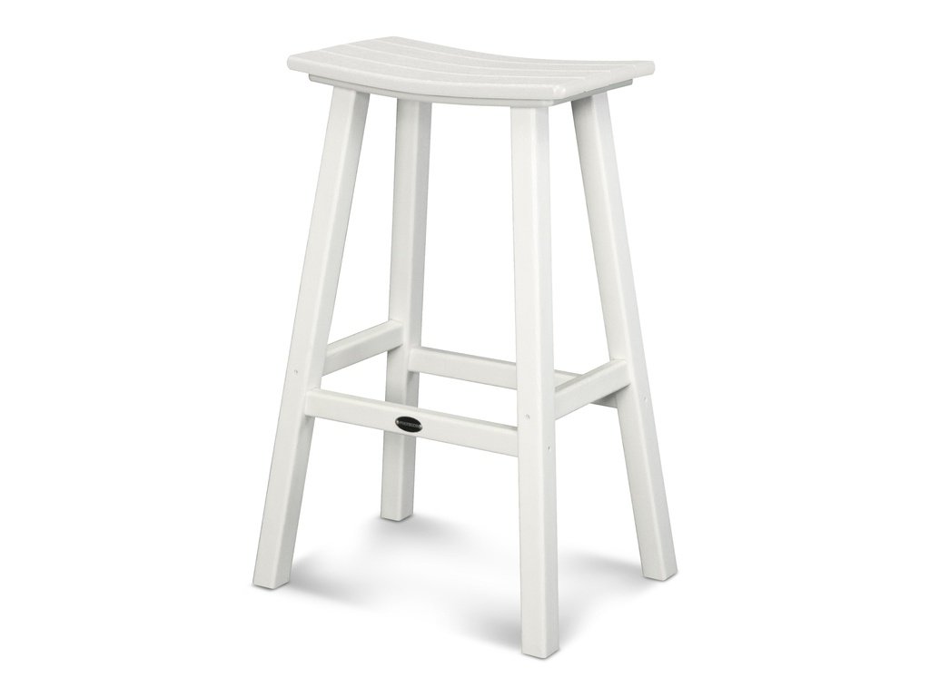 Traditional 30" Saddle Bar Stool Photo