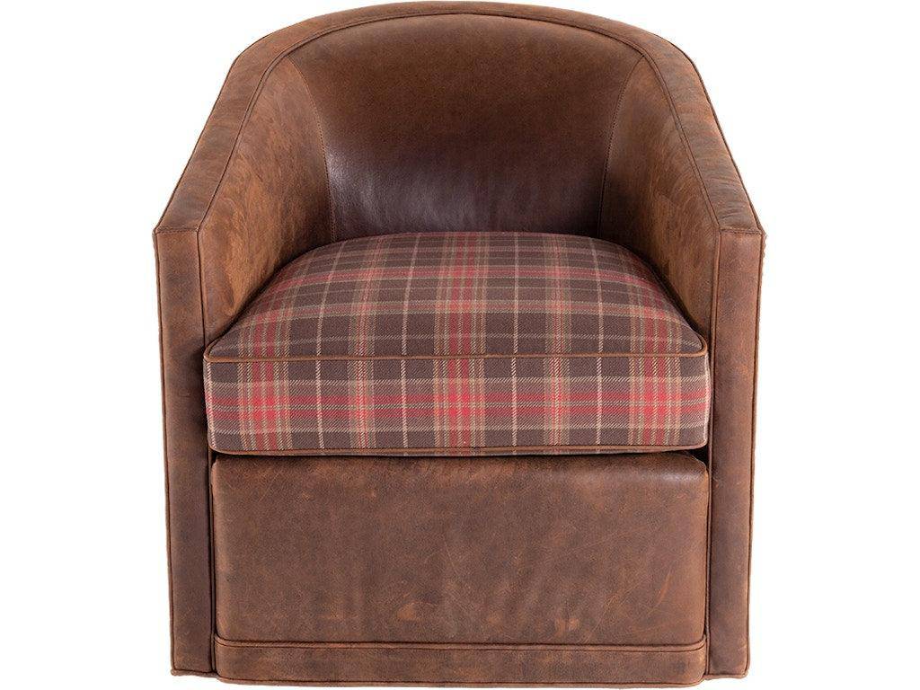 Radcliffe Swivel Chair - Crockett Cocoa