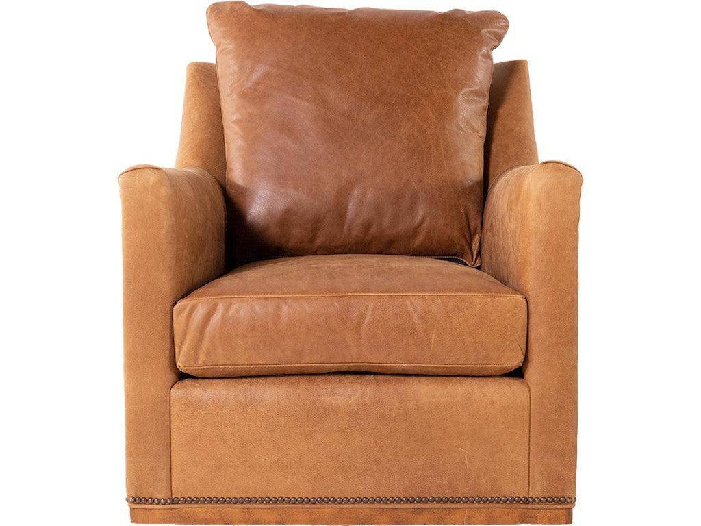 Jamestown Swivel Chair - Toffee/Crockett Sycamore