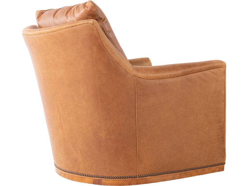 Jamestown Swivel Chair - Toffee/Crockett Sycamore