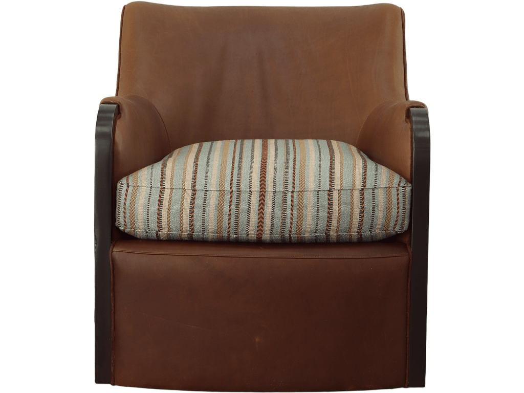 Dulcet Swivel Chair, Leather