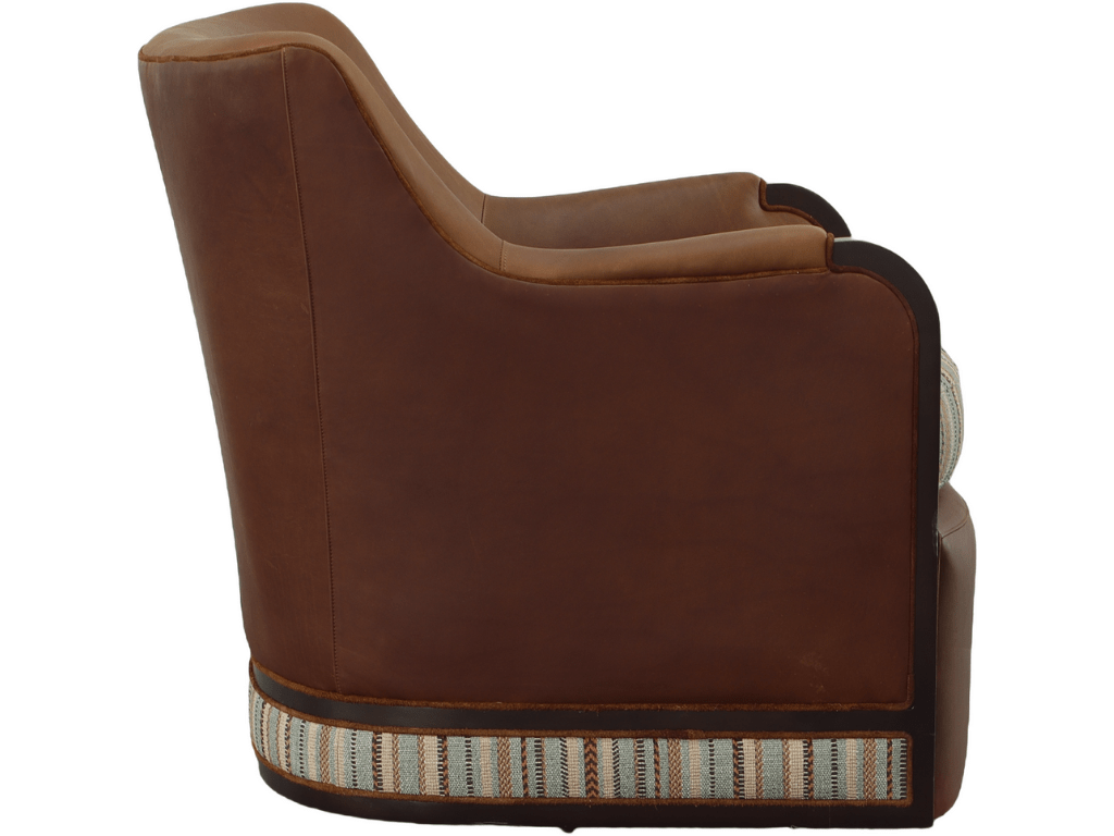 Dulcet Swivel Chair, Leather