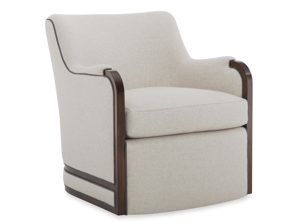 Dulcet Swivel Chair, Leather