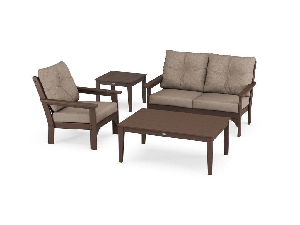 Vineyard 4-Piece Deep Seating Set Photo