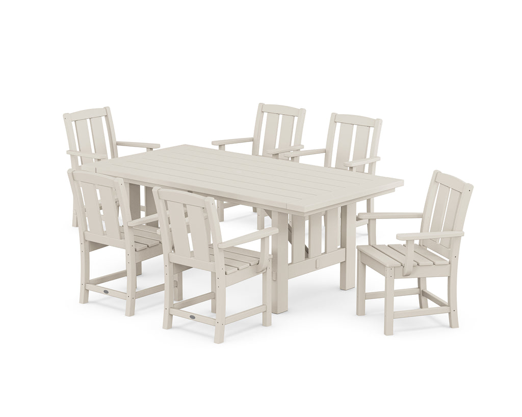 Mission Arm Chair 7-Piece Mission Dining Set Photo