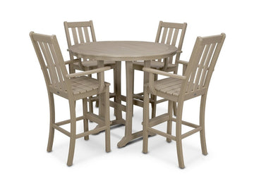 Vineyard 5-Piece Round Bar Set Photo