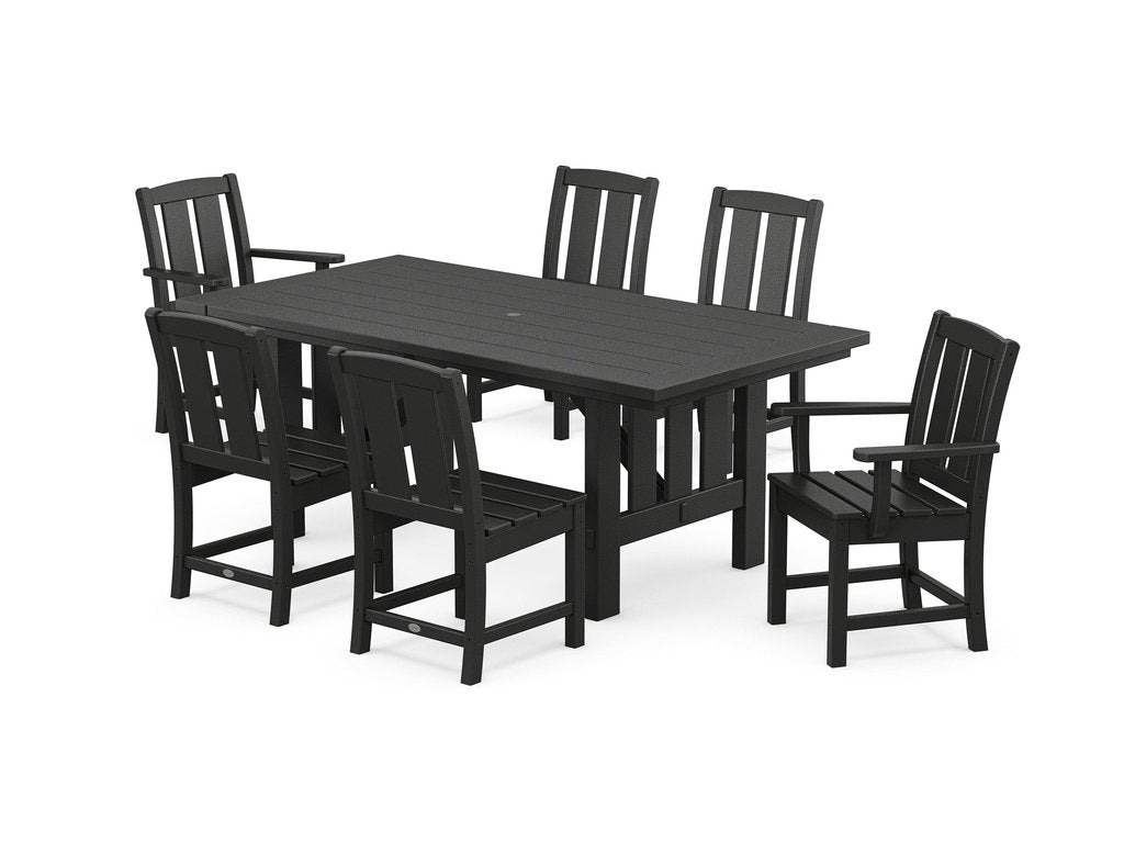 Mission 7-Piece Dining Set with Mission Table Photo