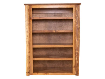 Legacy Log Bookcase - Chestnut - Retreat Home Furniture