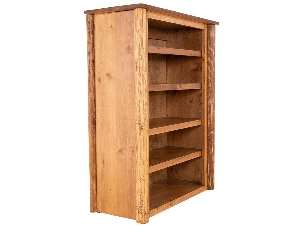 Legacy Log Bookcase - Chestnut - Retreat Home Furniture