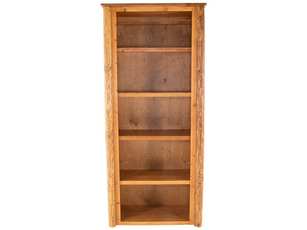 Legacy Log Bookcase - Chestnut - Retreat Home Furniture