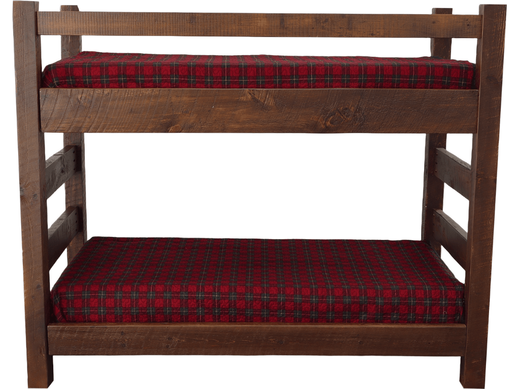 Circle Sawn Bunk Bed | Twin/Twin - Retreat Home Furniture