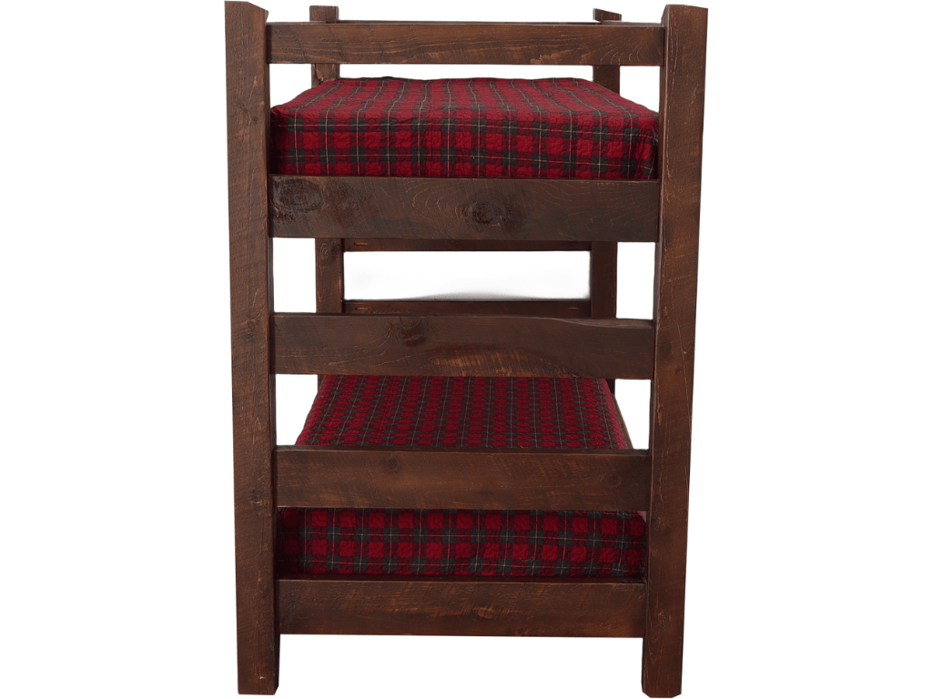 Circle Sawn Bunk Bed | Twin/Twin - Retreat Home Furniture