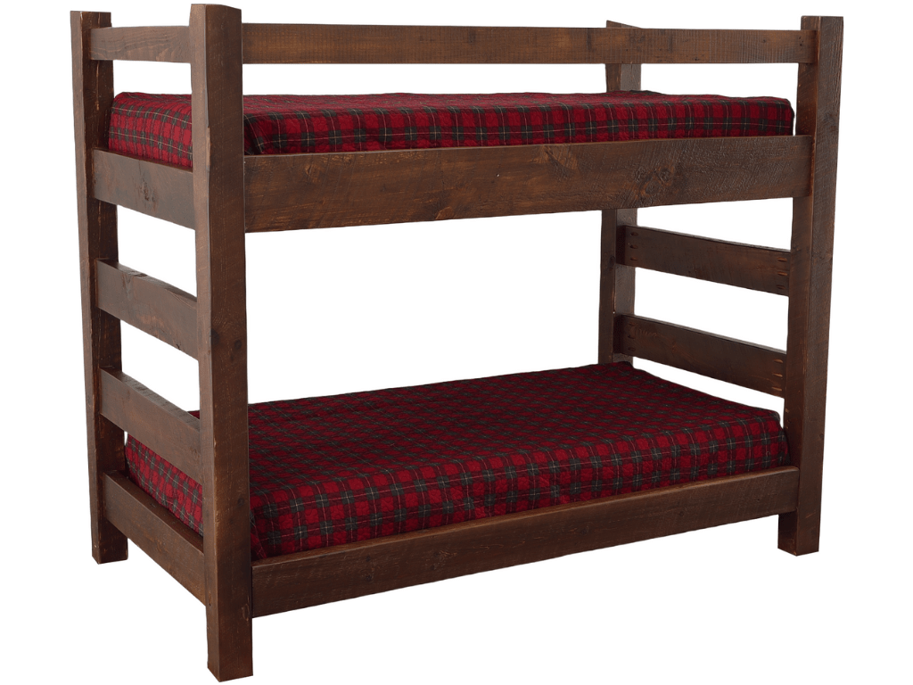 Circle Sawn Bunk Bed | Twin/Twin - Retreat Home Furniture