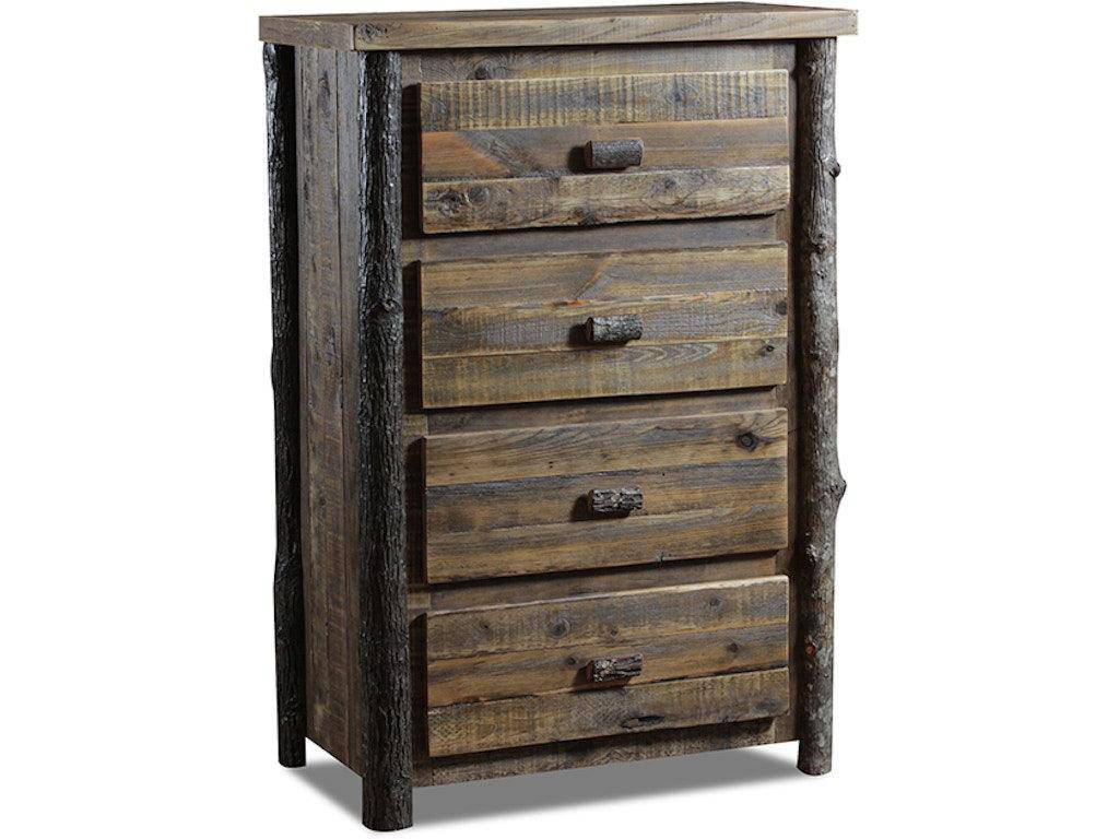 Barnwood & Hickory 4 Drawer Chest 501215