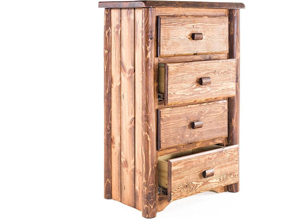 Legacy Log 4 Drawer Dresser 509637