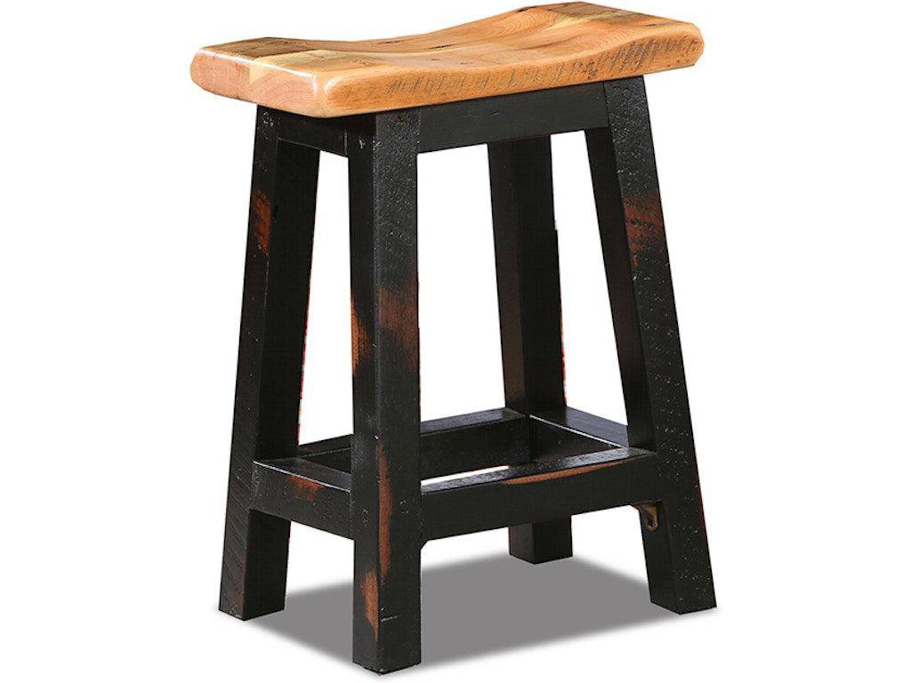 Granary Saddle Stool - Retreat Home Furniture