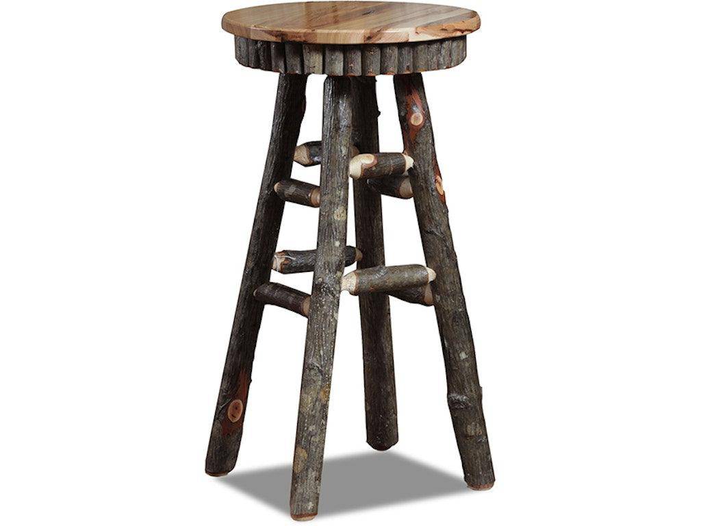 Hickory Backless Swivel Stool - Retreat Home Furniture