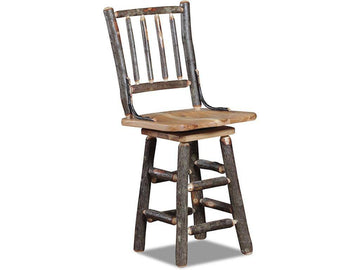 Hickory Swivel Stool - Retreat Home Furniture