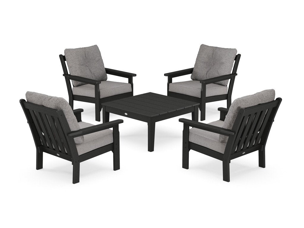 Vineyard 5-Piece Deep Seating Conversation Set Photo