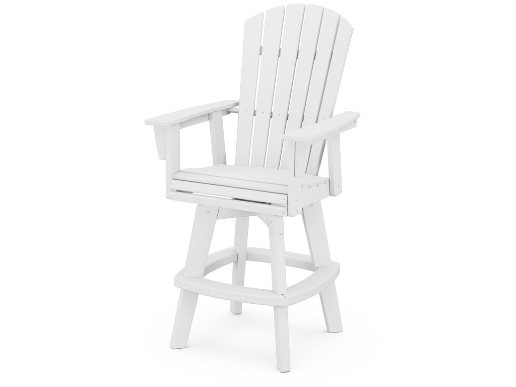 Nautical Curveback Adirondack Swivel Bar Chair Photo