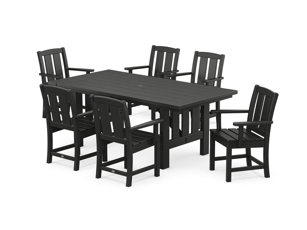 Mission Arm Chair 7-Piece Mission Dining Set Photo