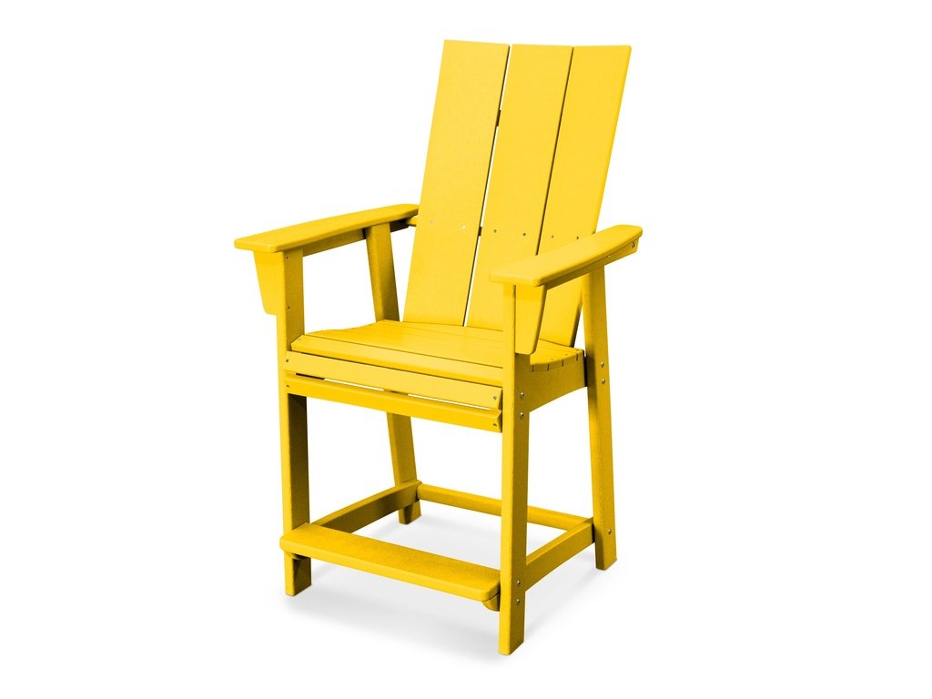 Modern Curveback Adirondack Counter Chair Photo