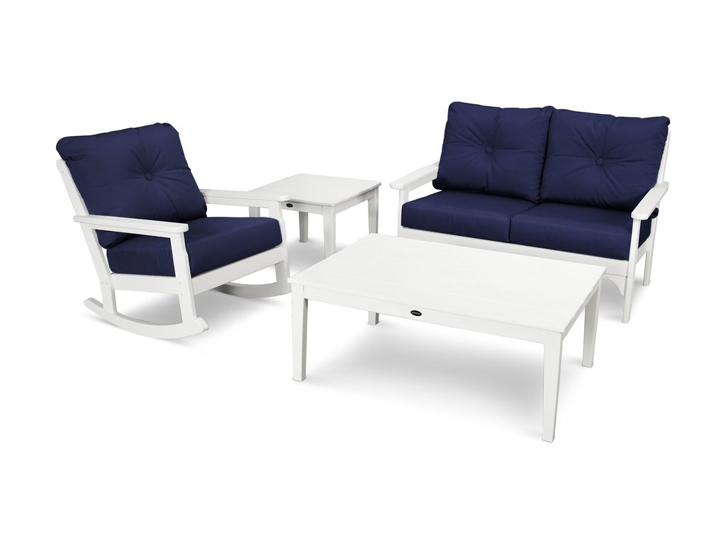 Vineyard 4-Piece Deep Seating Rocker Set Photo