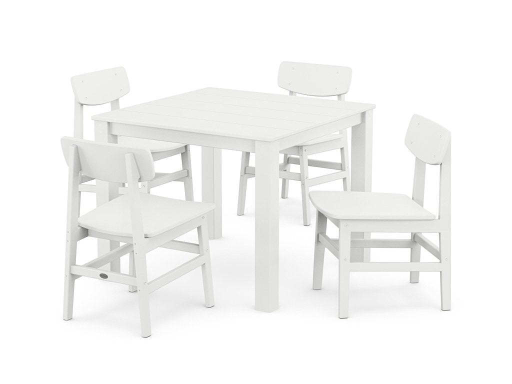 Modern Studio Urban Chair 5-Piece Parsons Dining Set Photo