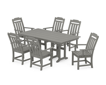 Country Living Arm Chair 7-Piece Farmhouse Dining Set Photo