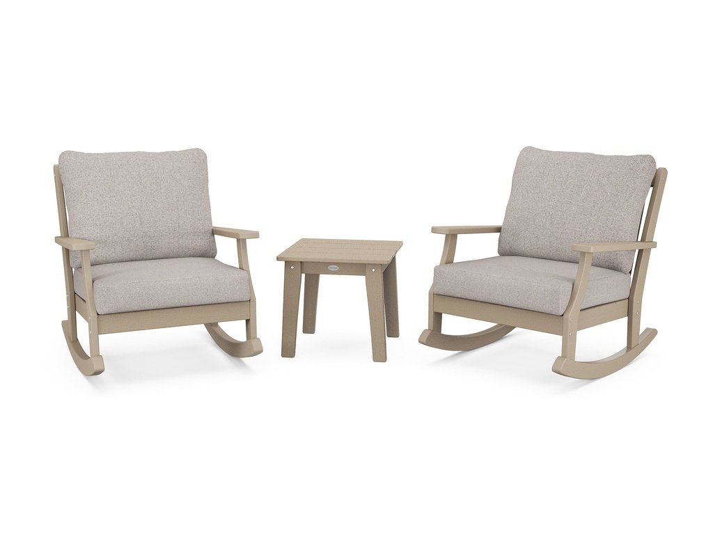 Braxton 3-Piece Deep Seating Rocker Set Photo