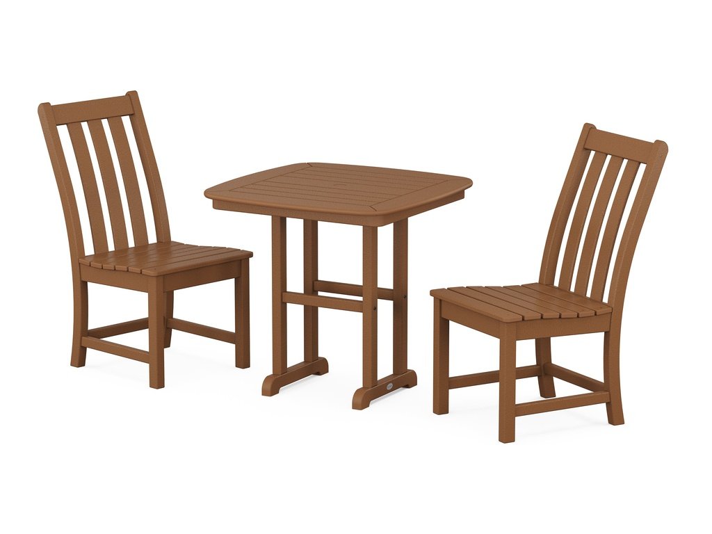 Vineyard Side Chair 3-Piece Dining Set Photo