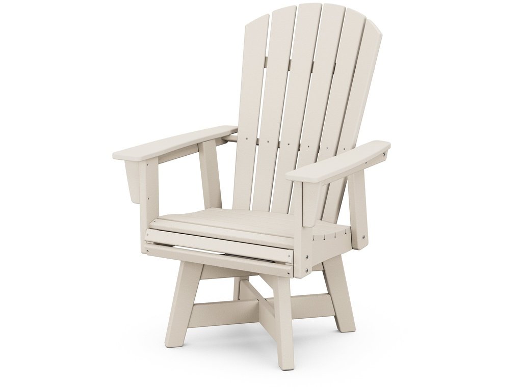 Nautical Curveback Adirondack Swivel Dining Chair Photo